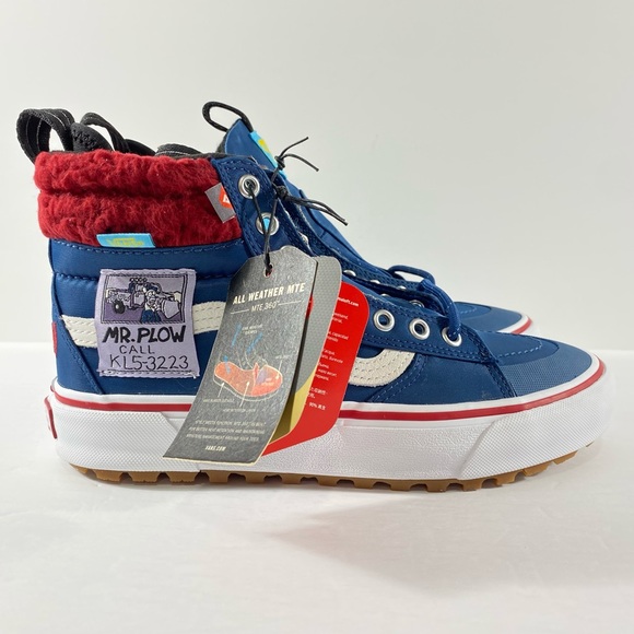 RARE* Vans x The Simpsons Sk8-Hi MTE 2.0 Mr. Plow Shoes - Picture 2 of 10